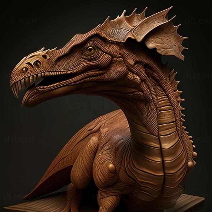 3D модель Naashoibitosaurus ostromi (STL)
